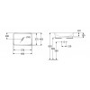 Villeroy & Boch Architectura - Umývadlová misa 600x405 mm, bez prepadu, alpská biela 5A276101